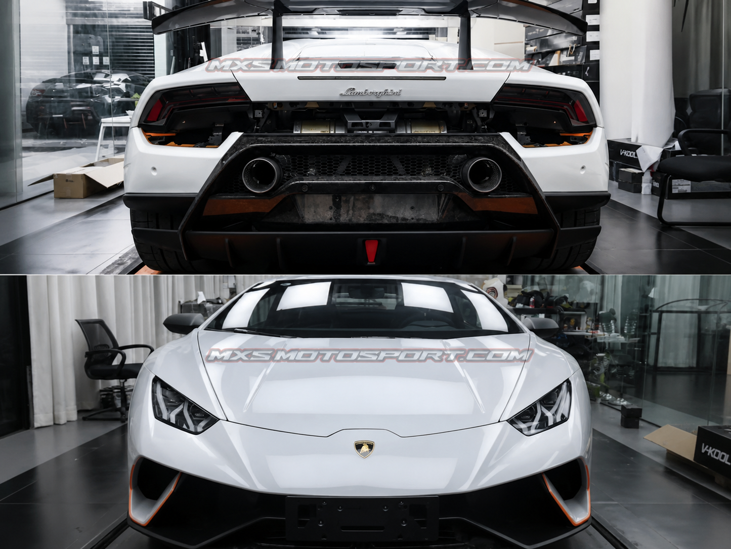 MXS4710 Lamborghini Huracán 580/610 to Performante Full Carbon Conversion Kit