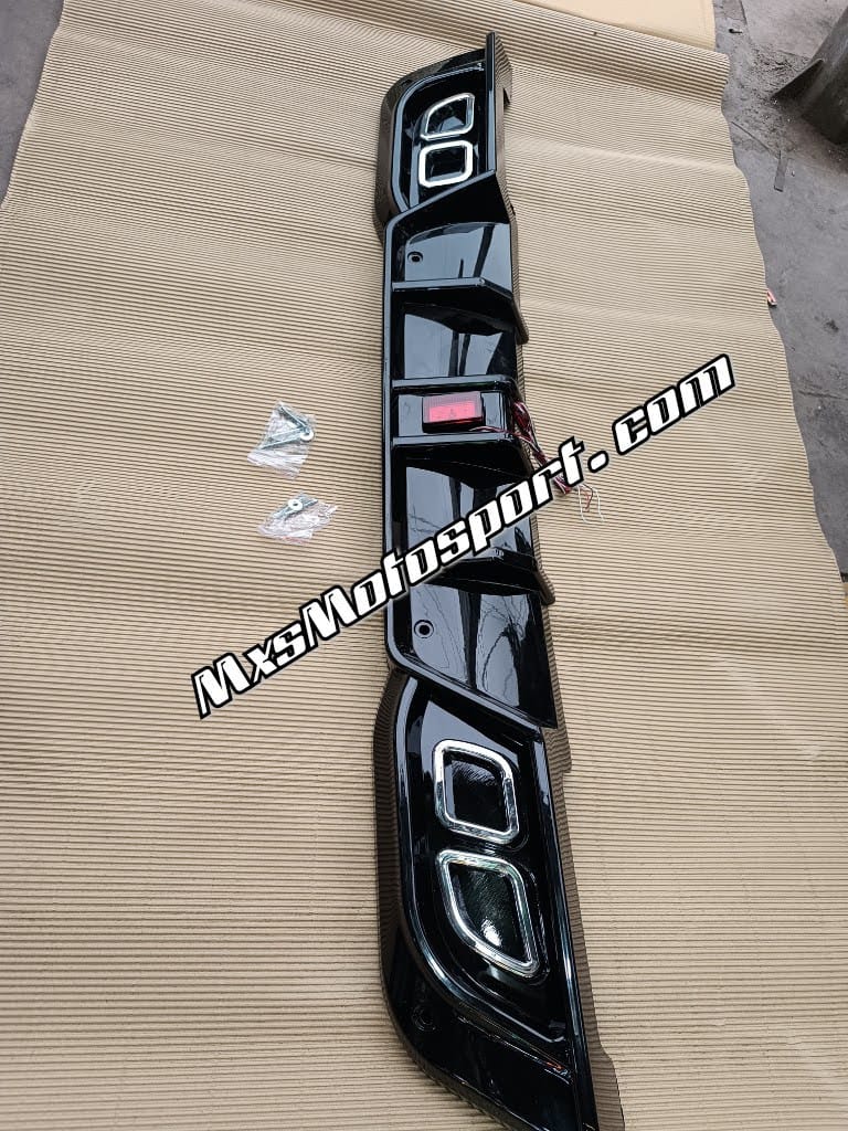 MXS3328 Maruti Suzuki Vitara Brezza Diffuser Rear Bumper with Centre Light