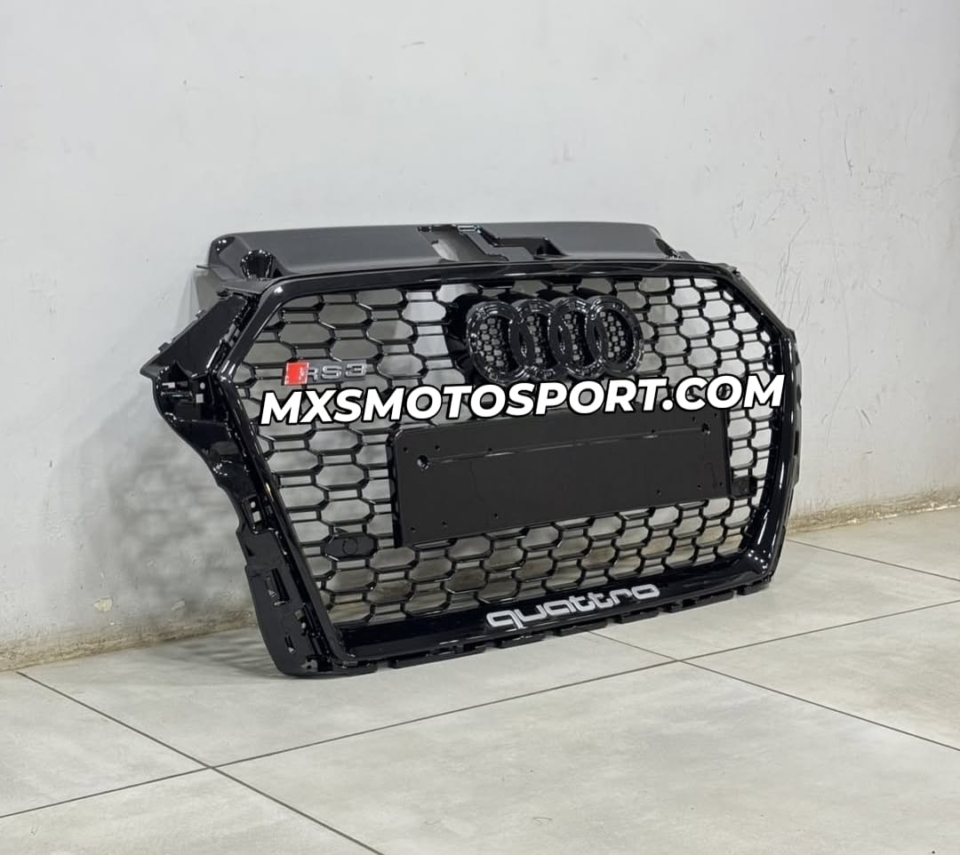 MXS34461 RS-Style Quattro Front Grille for Audi A3 8V / 8.5V