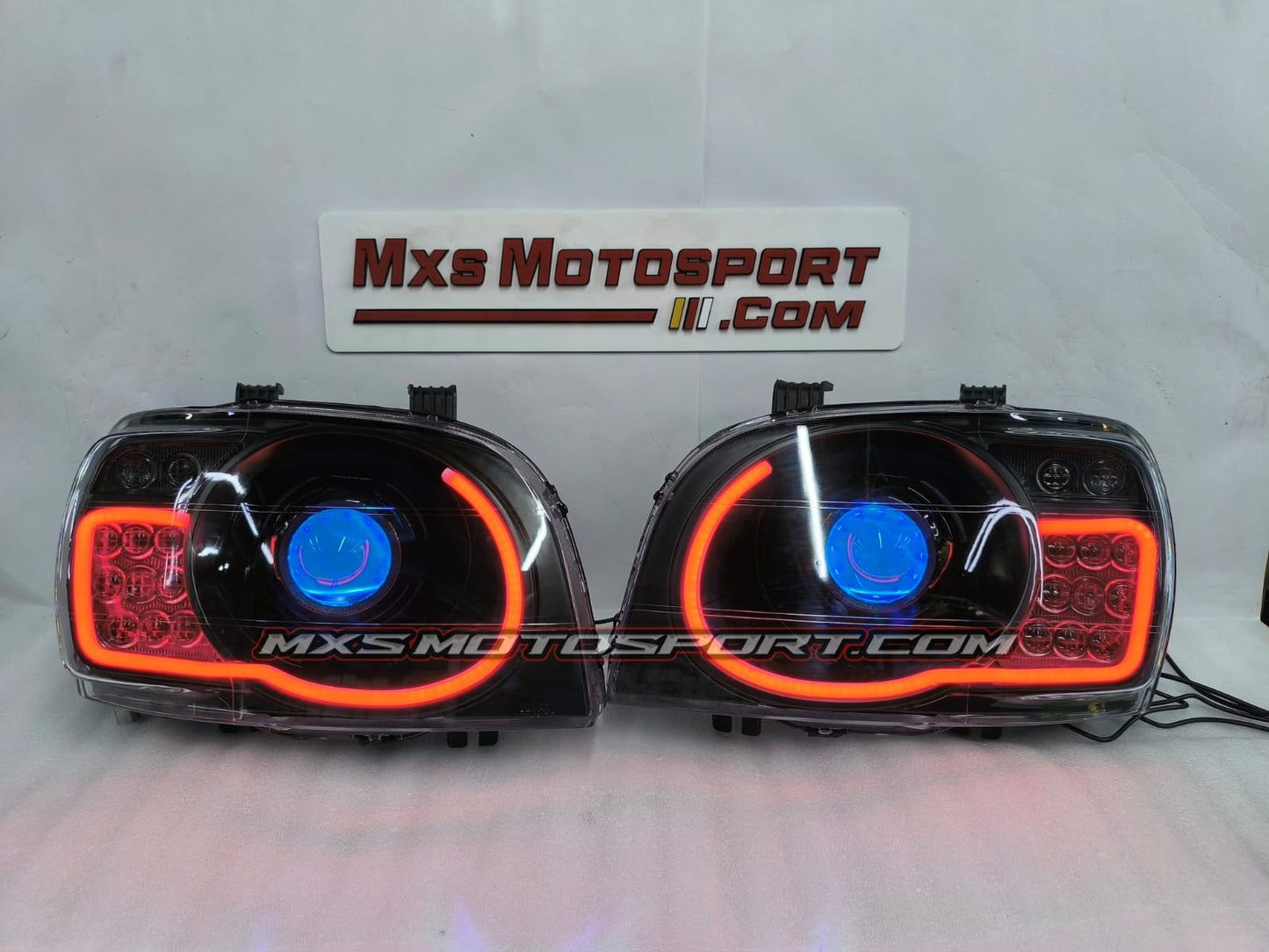 MXS4117 Devil Eye LED Projector Headlights Mahindra Scorpio APP Controlled Headlights