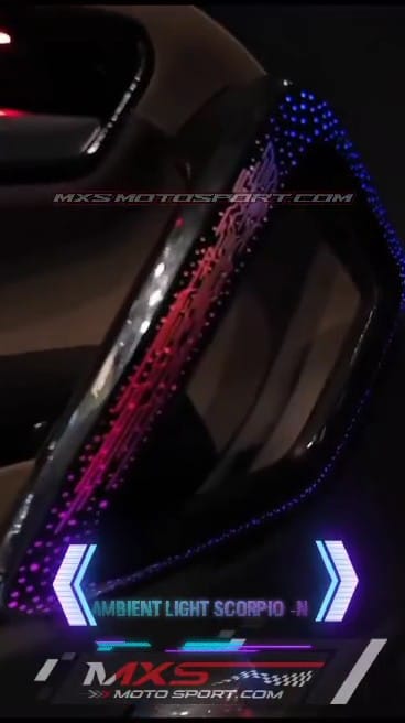 MXS4160 Cardi Premium App Controlled Ambient Lights For Mahindra Scorpio N