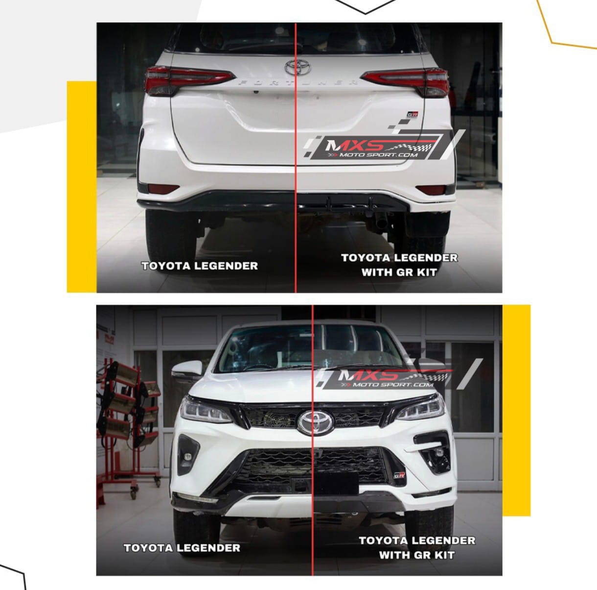 MXS4191 Toyota Fortuner Legender GR Sport Body Kit