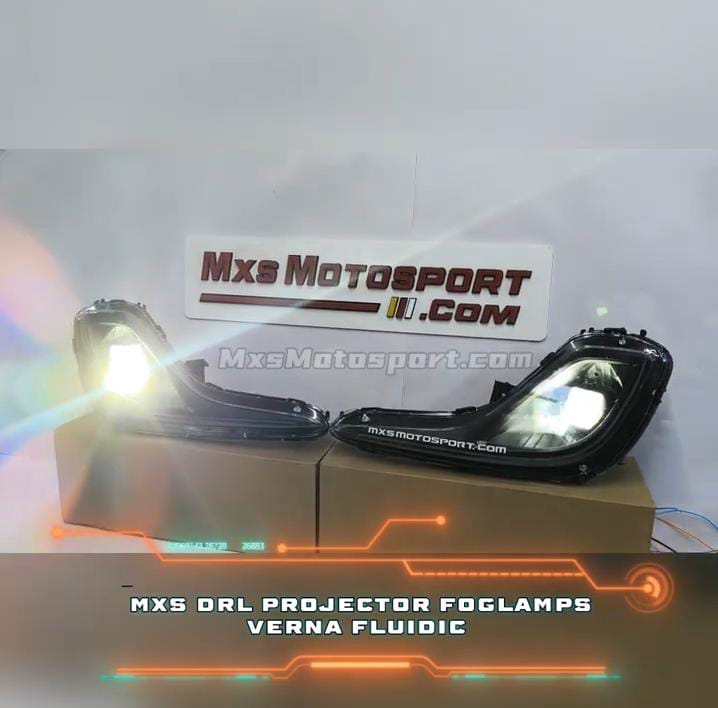 MXS4228 Bi-LED Projector Fog Lamps Verna Fluidic