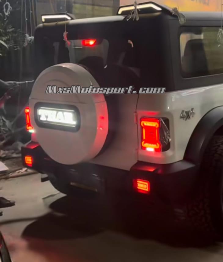 MXS4238 Mahindra Thar LED Stepney Cover 2020+