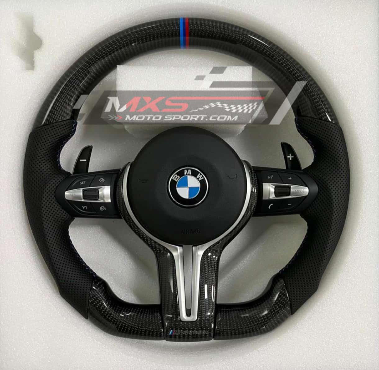 MXS4257 Carbon Fiber Steering Wheel For BMW 5 Series / 3 Series