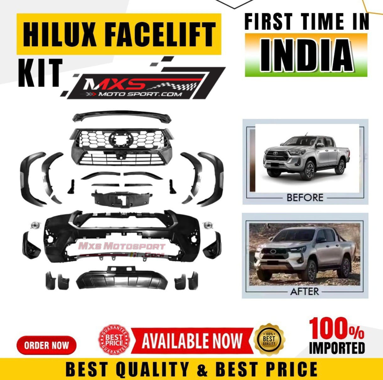 MXS4295 Toyota HILUX 2019 Facelift Upgrade To 2024 HILUX