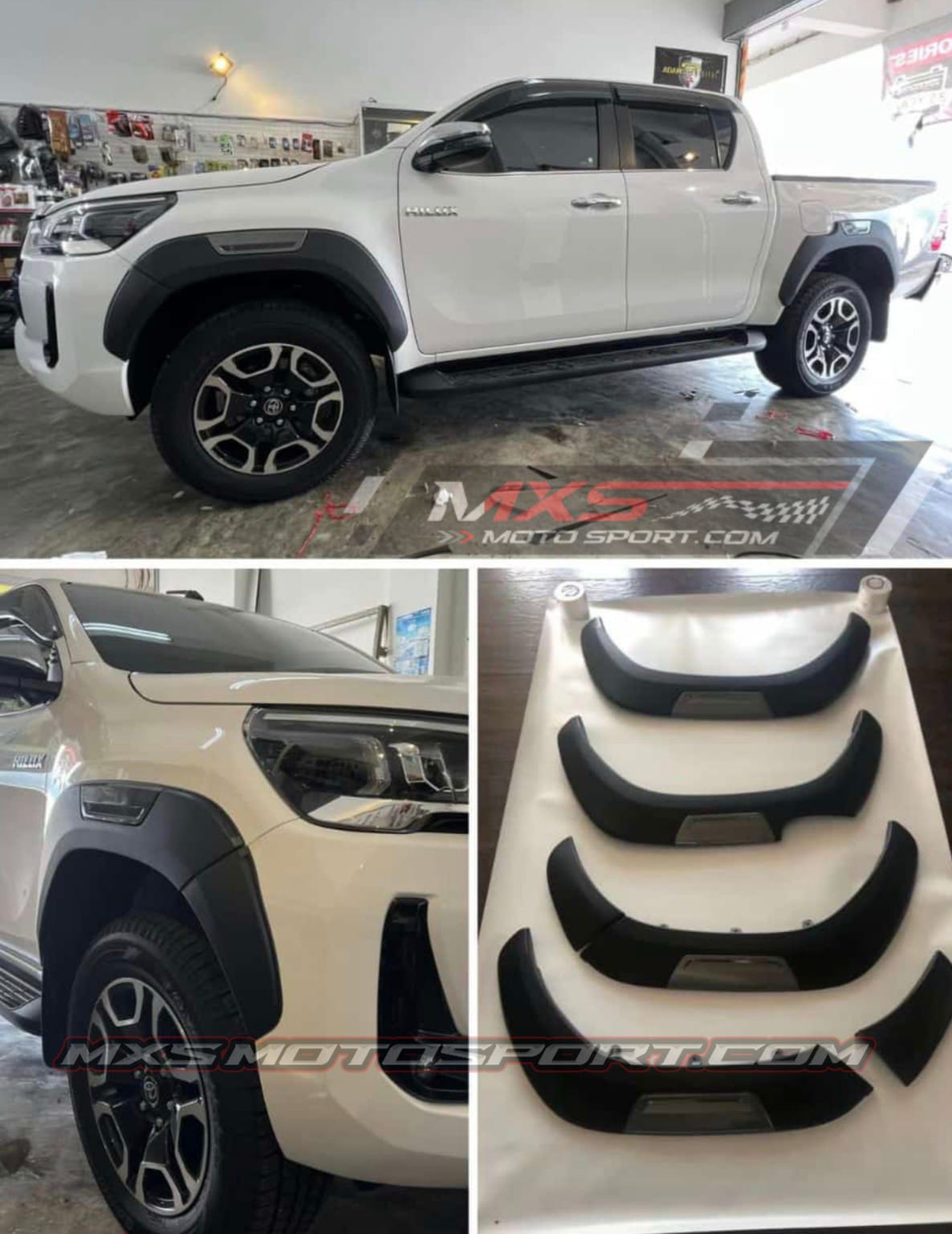 MXS4335 Fender Flares For Toyota Hilux