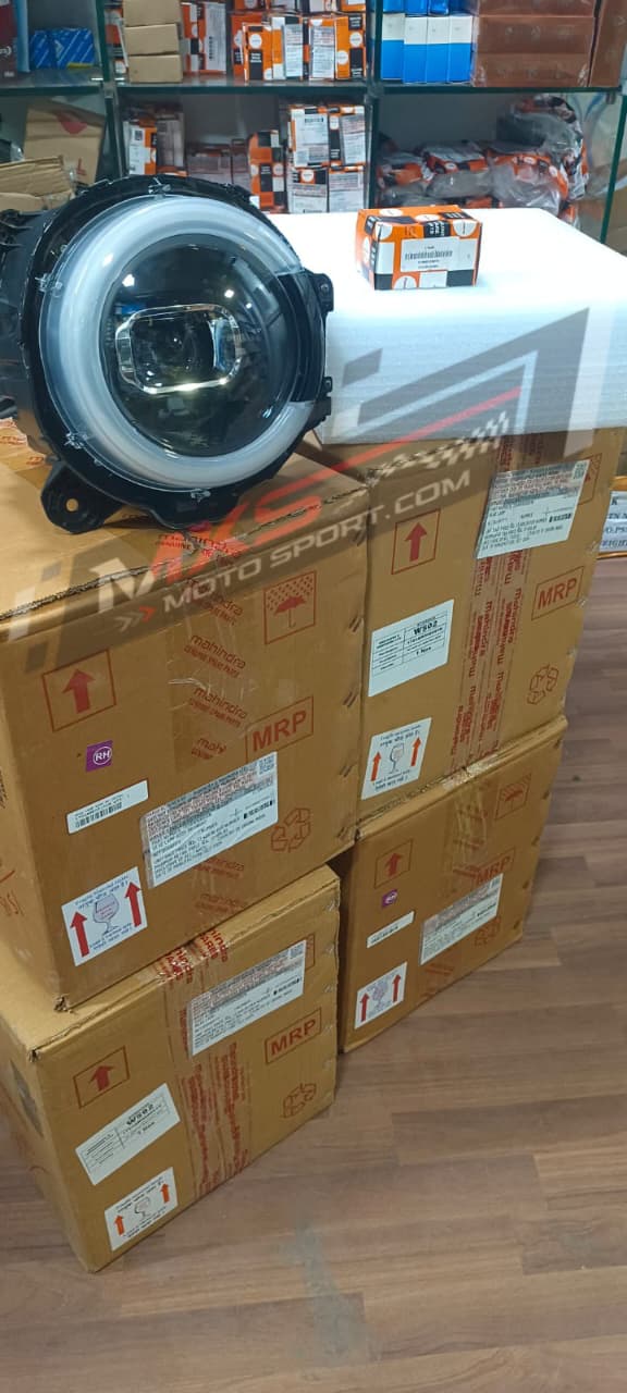 MXS4355 LED Projector Headlights For Mahindra Thar Roxx
