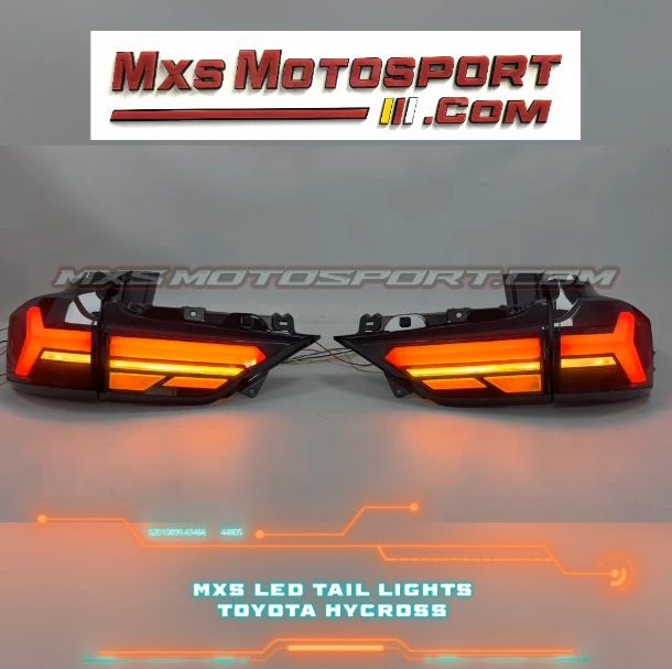 MXS4357 LED Tail Lights for Toyota Innova Hycross with Matrix Series