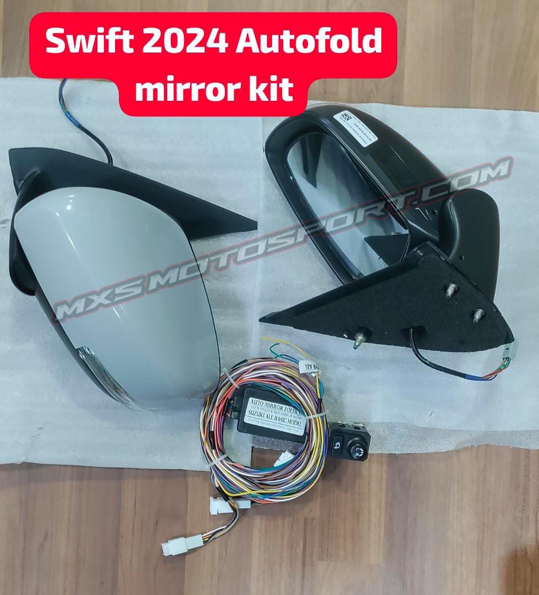 MXS4362 Autofold Mirror Assembly For Maruti Suzuki Swift 2024