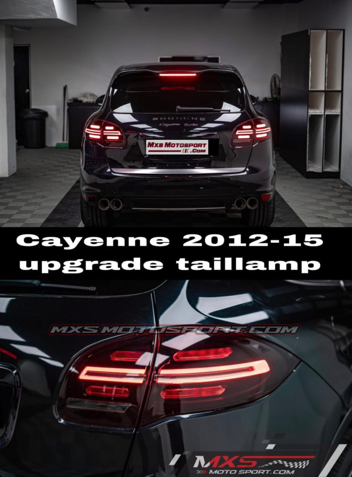 MXS4389 LED Tail Lights for Porsche Cayenne 2012–2015