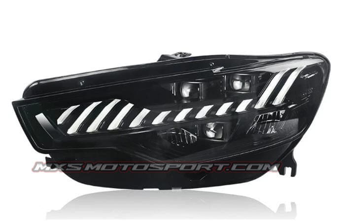 MXS4404 Full LED LENS Projector Headlights for Audi A6/A6L (2012–2015, C7) – A7 Style Upgrade with Dynamic DRL