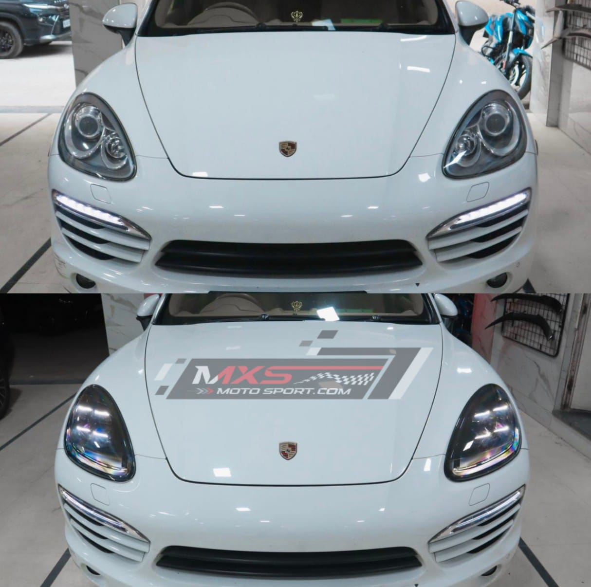 MXS4407 LED Headlights for Porsche Cayenne 2012–2015 to 2024-25 Style Premium Plug & Play Upgrade