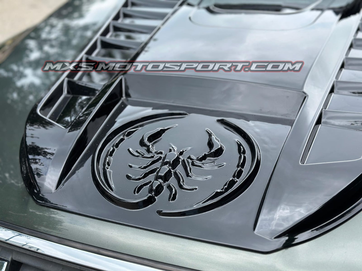 MXS4429 Bonnet Scoop for Mahindra Scorpio N with Scorpion-Inspired