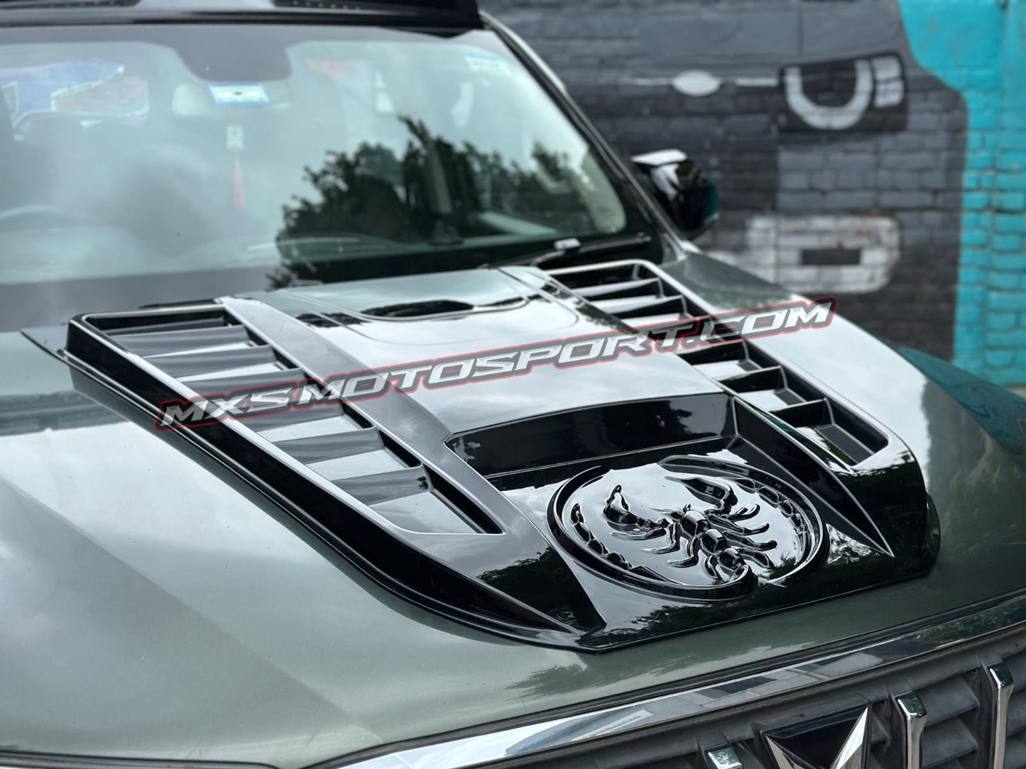 MXS4429 Bonnet Scoop for Mahindra Scorpio N with Scorpion-Inspired