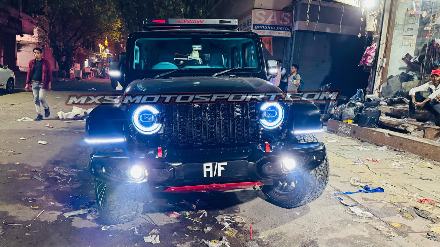 MXS4448 Rubicon Style Bumper For Mahindra THAR ROXX ABS
