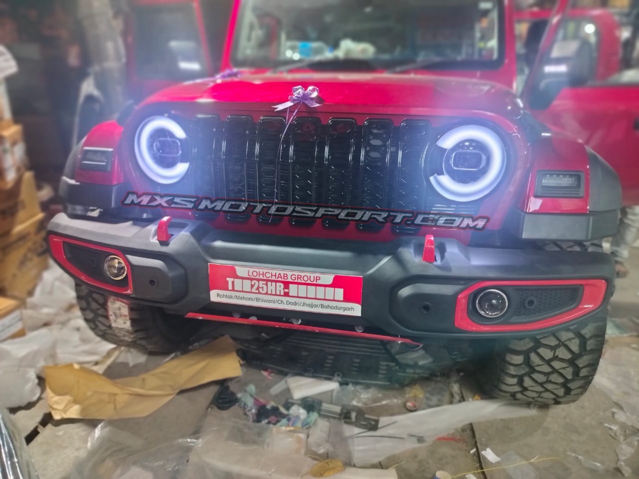 MXS4448 Rubicon Style Bumper For Mahindra THAR ROXX ABS