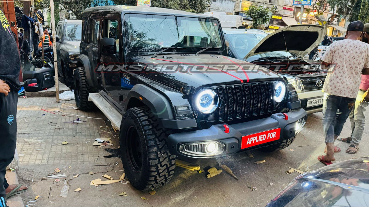 MXS4448 Rubicon Style Bumper For Mahindra THAR ROXX ABS