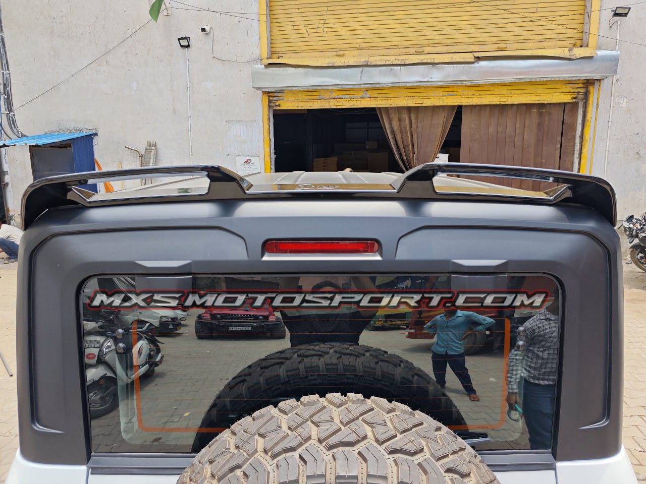 MXS4456 Aero Rear Roof Spoiler for Mahindra THAR ROXX