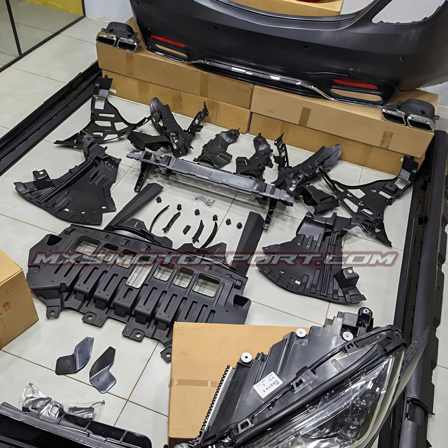 MXS4539 Mercedes-Benz S-Class W222 (Pre-Facelift) Conversion Kit — Upgrade to S63 AMG Black Edition Look