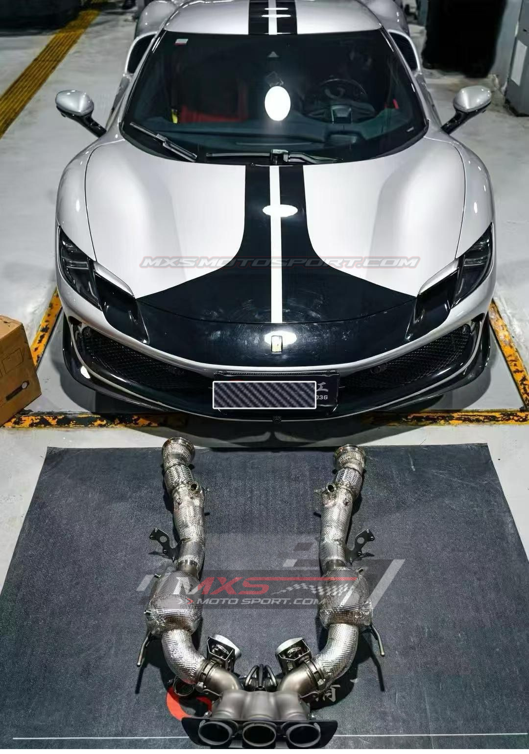 MXS4714 Ferrari 296 Upgraded with Akrapovič Scorpio Full System
