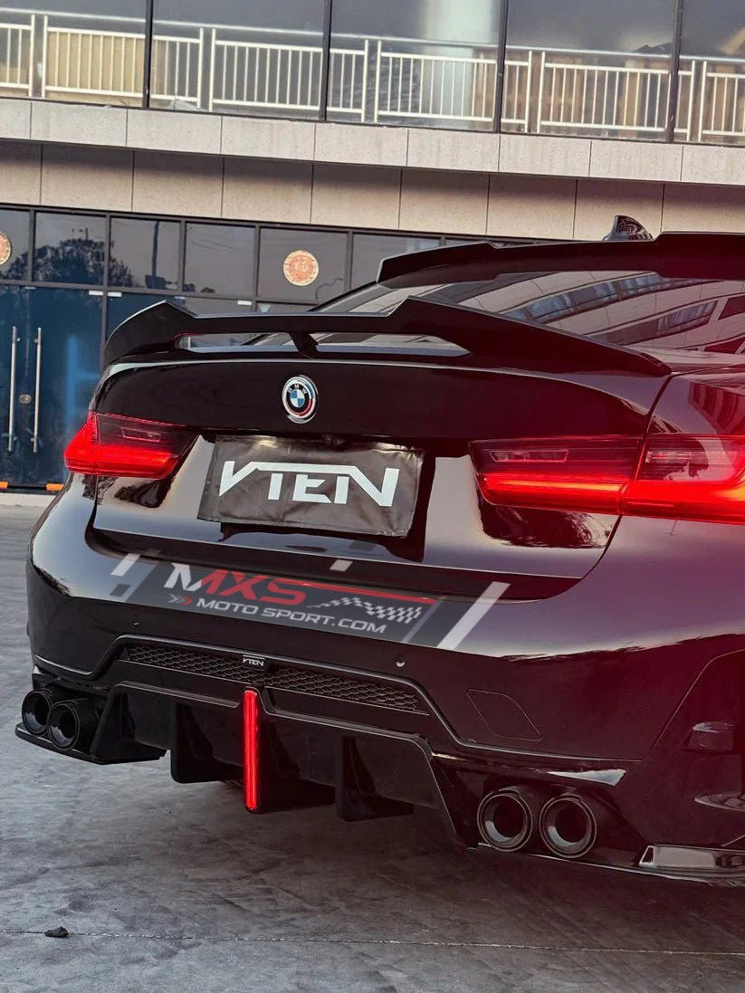 MXXS4638 VTEN Stealth Aero Kit Rear Spoiler + Performance Diffuser