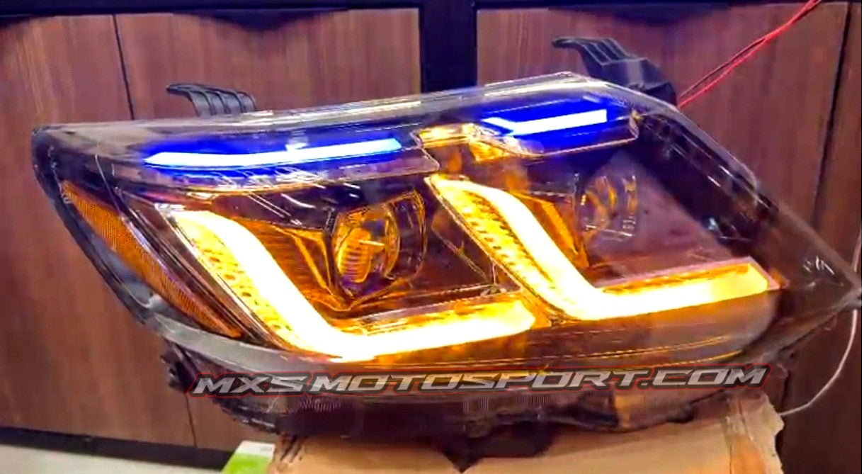 MXS4642 Quad Projector LED Headlights for Toyota Fortuner Type 2 BMW-Inspired LED Signature Design