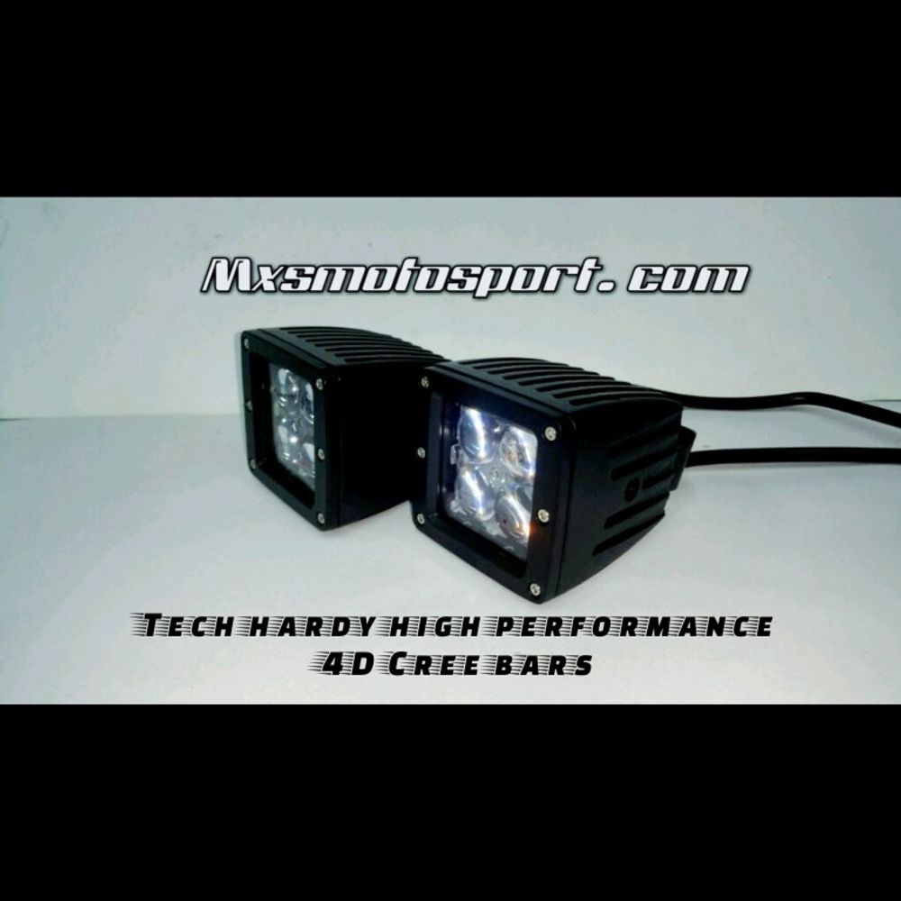 MXSORL33 High Performance 4D CREE LED Light Bar Car and Bike and SUV (Pair)