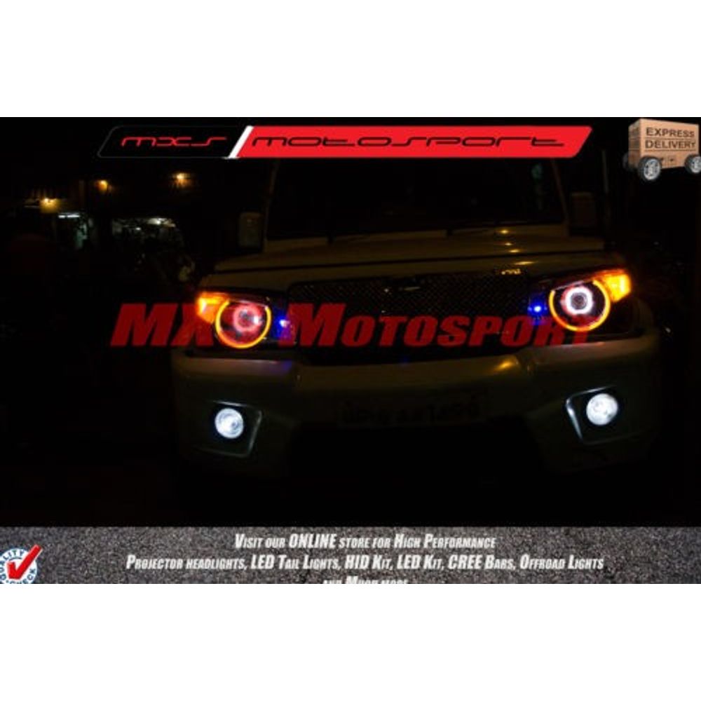 MXSHL150 Robitic Eye Projector Headlight For Mahindra Bolero