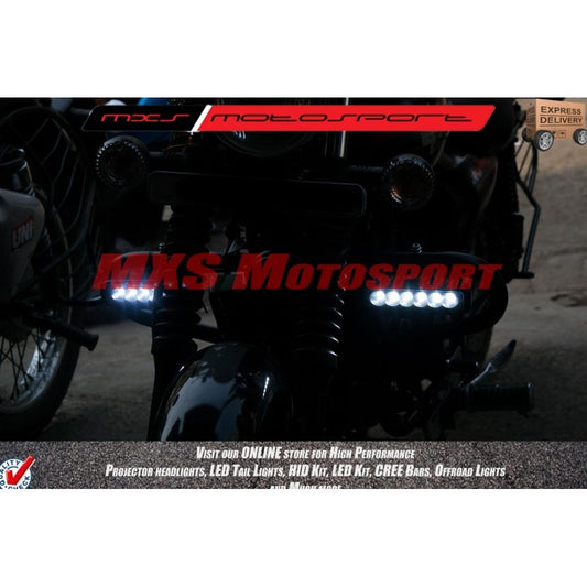 MXSORL05 MXS Motosport High Performance Cree LED Flood Lamp Fog Lamp Bajaj Avenger (Pair)