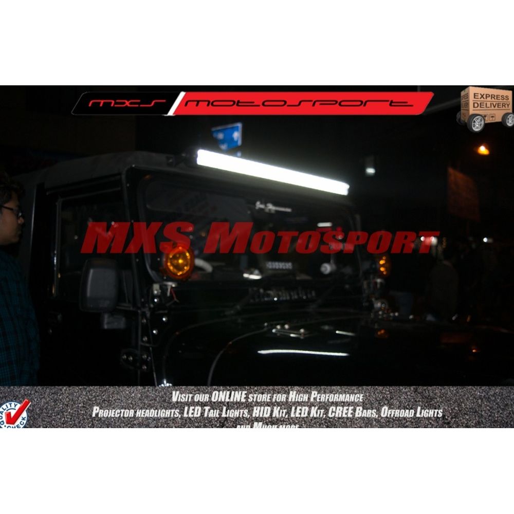 MXSORL08 High Performance Cree LED Flood Lamp 42" Bar for Off road