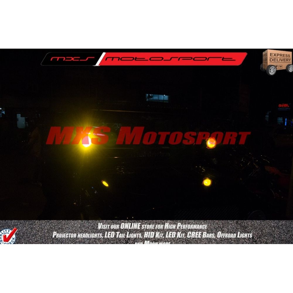 MXSORL31 HID Monster Foglamps 4" Mahindra Thar