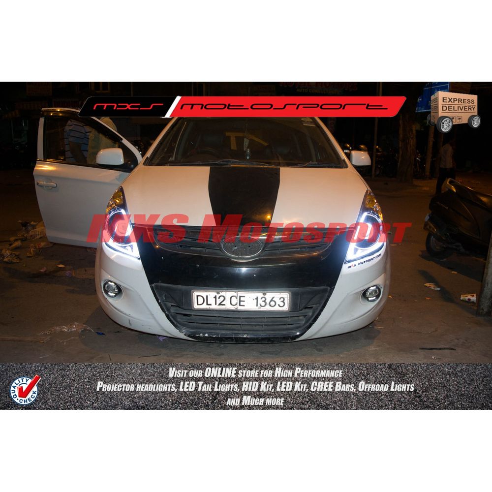 MXSHL178 Projector Headlight Hyundai i20 with audi style DRL