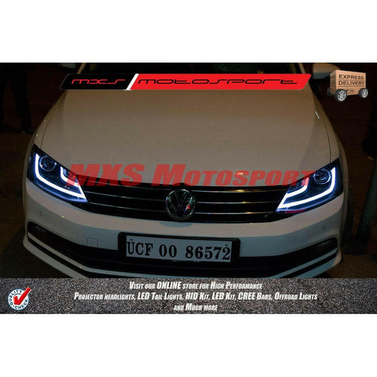 MXSHL27 Volkswagen Jetta LED Daytime Projector Headlights - mxsmotosport