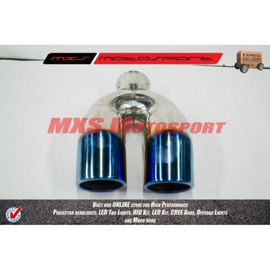 MXS2198 Dual Exhaust Muffler Tip For Car