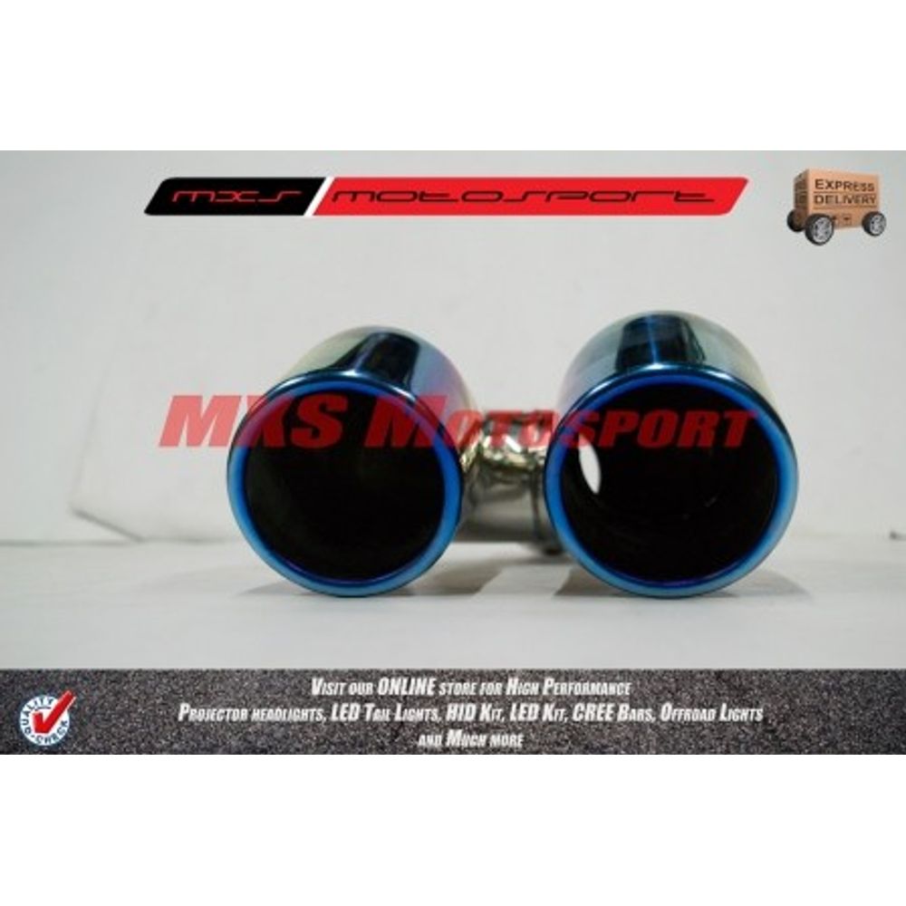 MXS2198 Dual Exhaust Muffler Tip For Car