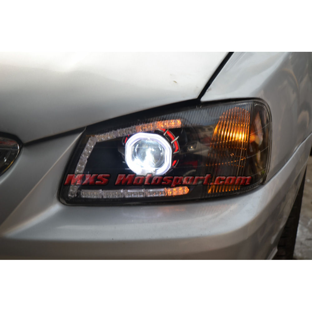 MXSHL382 Projector Headlights Hyundai Accent With Matrix Style