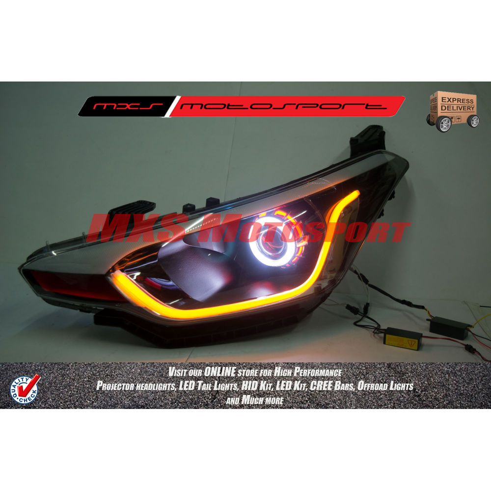 MXSHL218 Projector Headlights Hyundai i20 Elite
