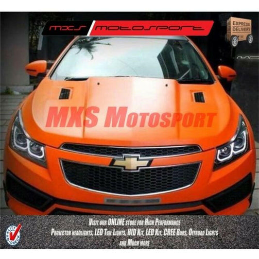 MXSHL06 Motosport Chevrolet Cruze Headlights audi style Day running light Projector - mxsmotosport