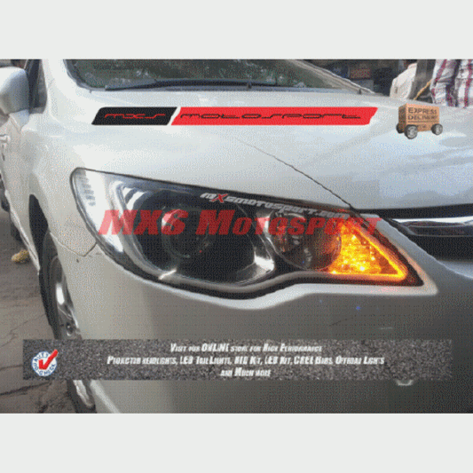 MXSHL235 Projector Headlights Honda Civic