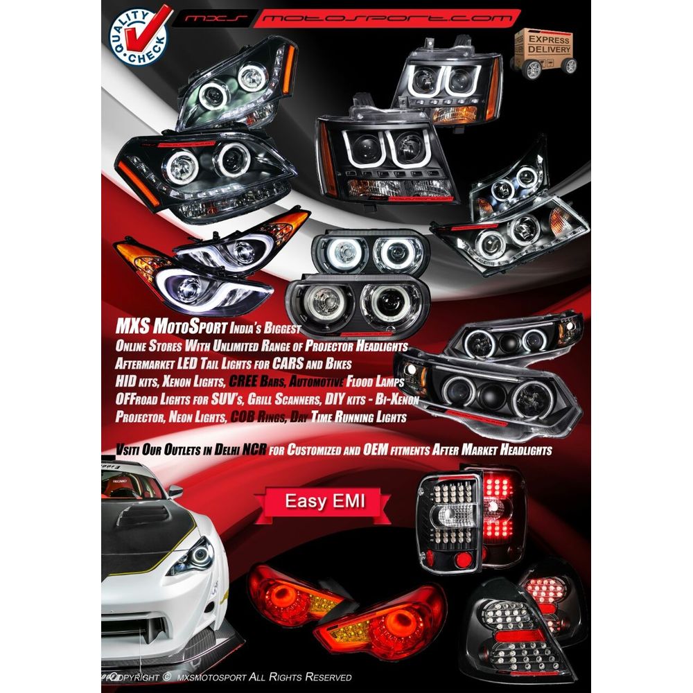 MXSHL675 Volkswagen Vento Projector Headlights