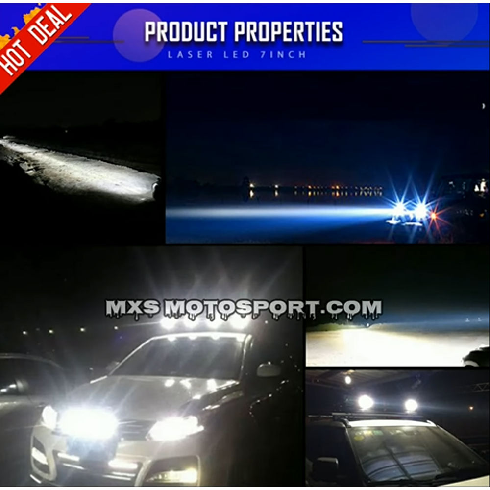MXS3196 Performance Series TECH HARDY LED LASER OFF-ROAD Lights Thar | isuzuD'max SUV