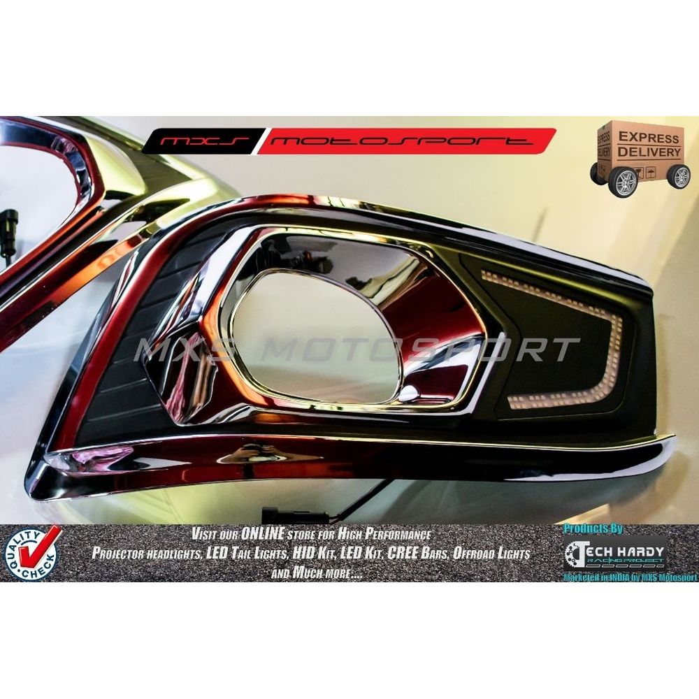 MXS2227 LED Fog Lamps Day Time running Light Toyota Fortuner