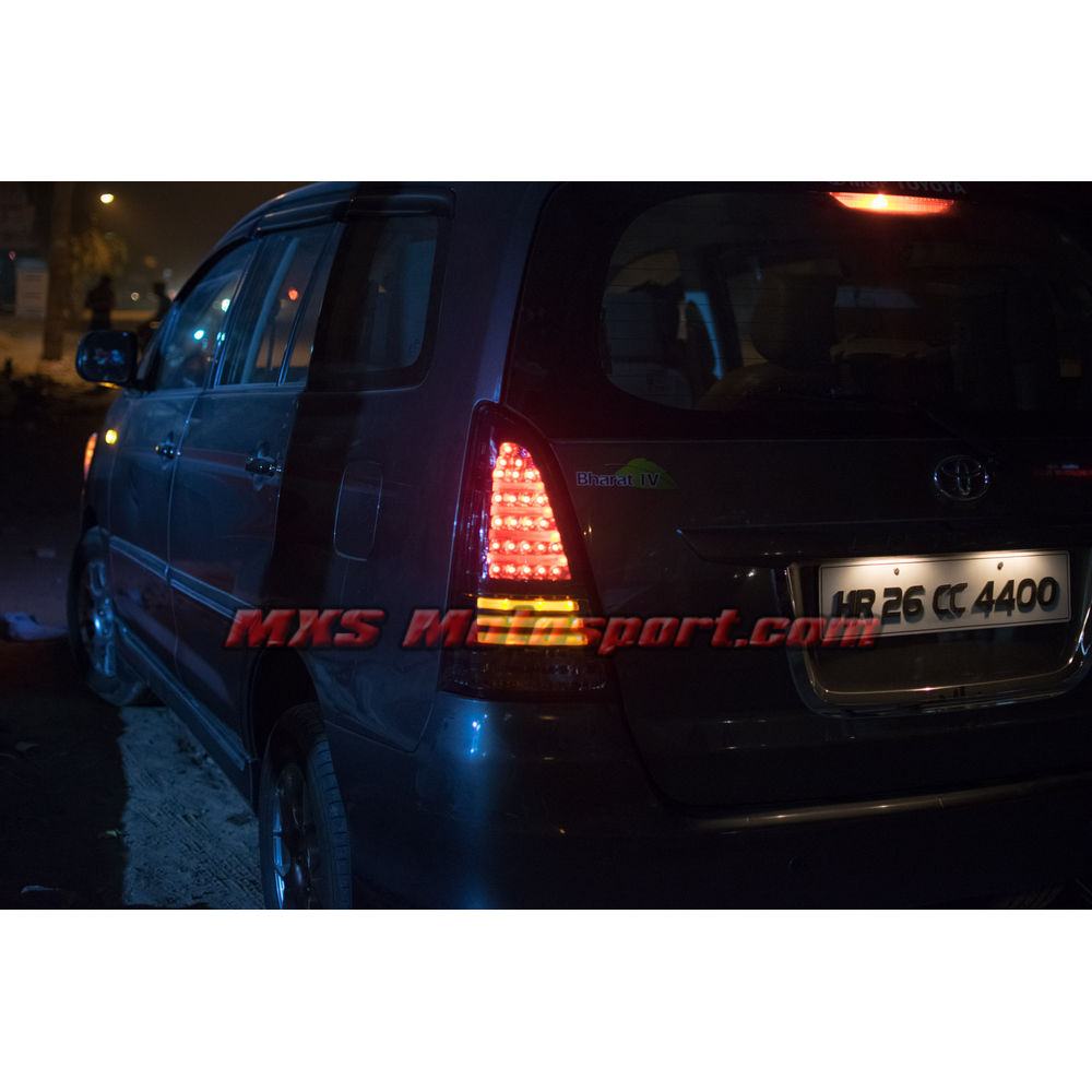 MXSTL93 LED Tail Lights Toyota Innova New Version Smoked Black
