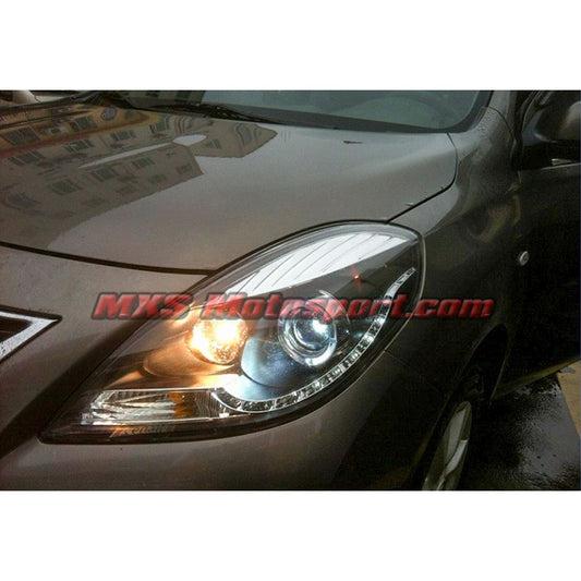 MXSHL62 Nissan Sunny Projector Headlights With Day Time Running Light