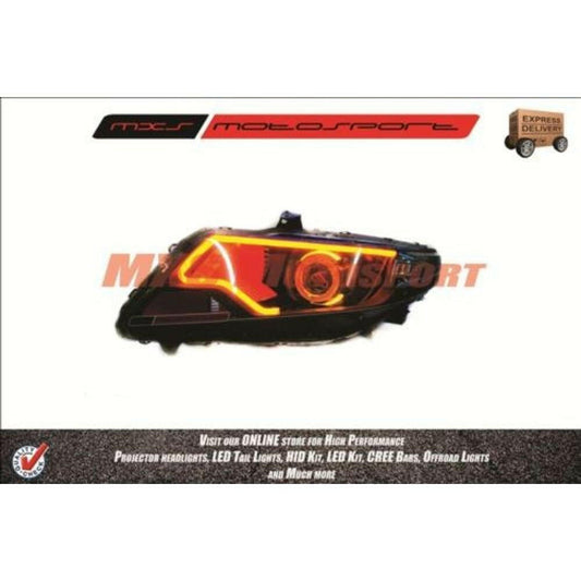 MXSHL58 Motosport Shark Eye Projector Headlight Honda City I-Vtec - mxsmotosport