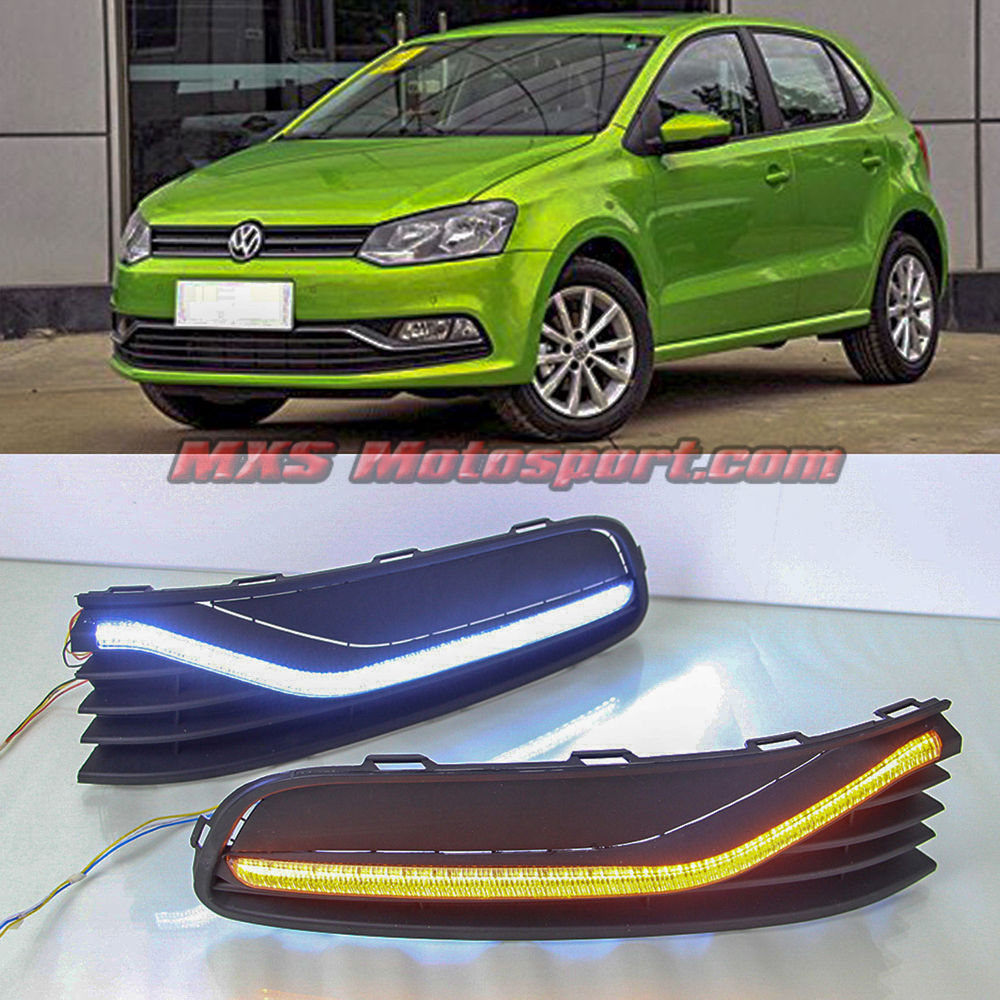 MXS2361 LED Fog Lamps Day Time Running Light Volkswagen Polo