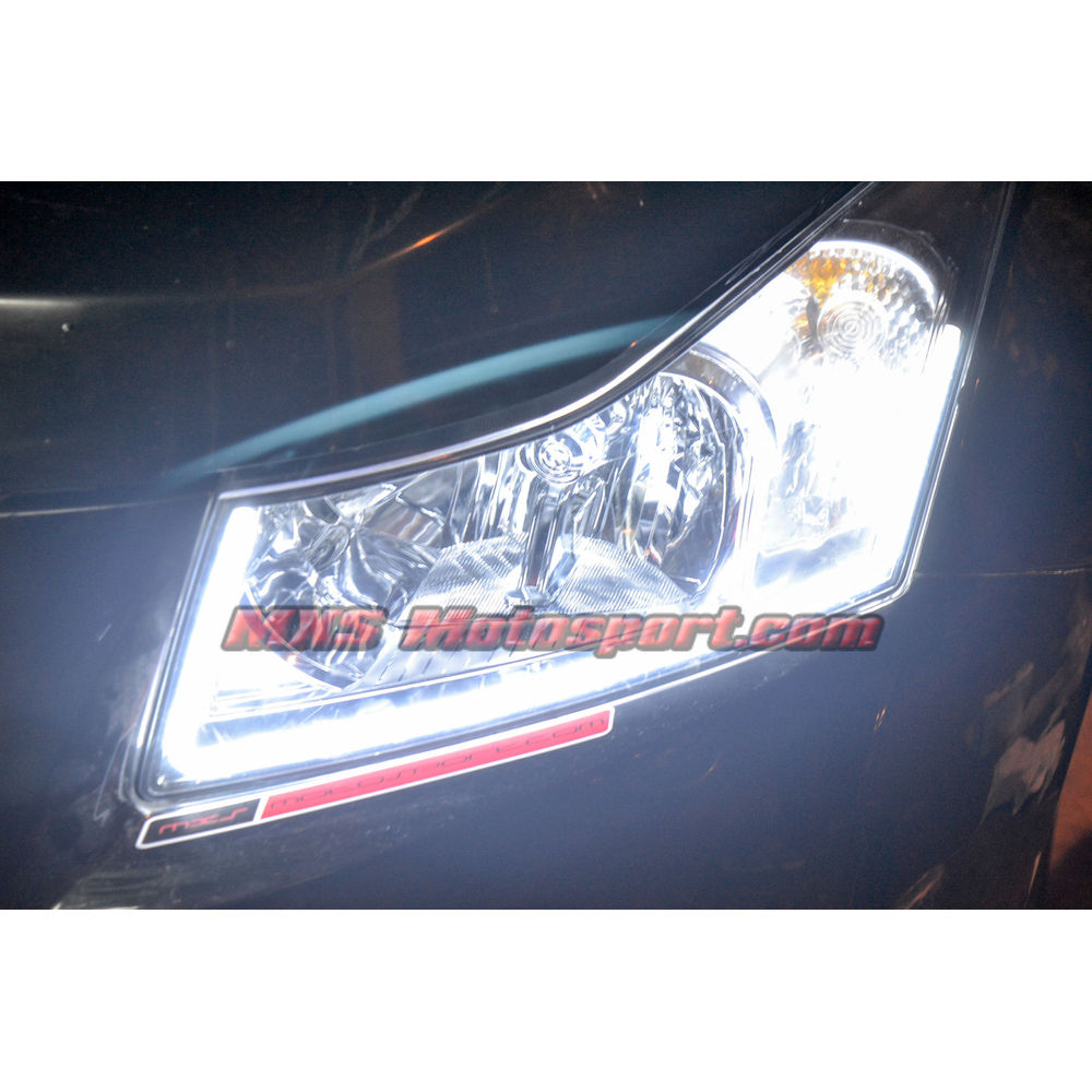 MXS2477 Audi-Style White-Amber DRL Daytime Running Light Chevrolet Cruze