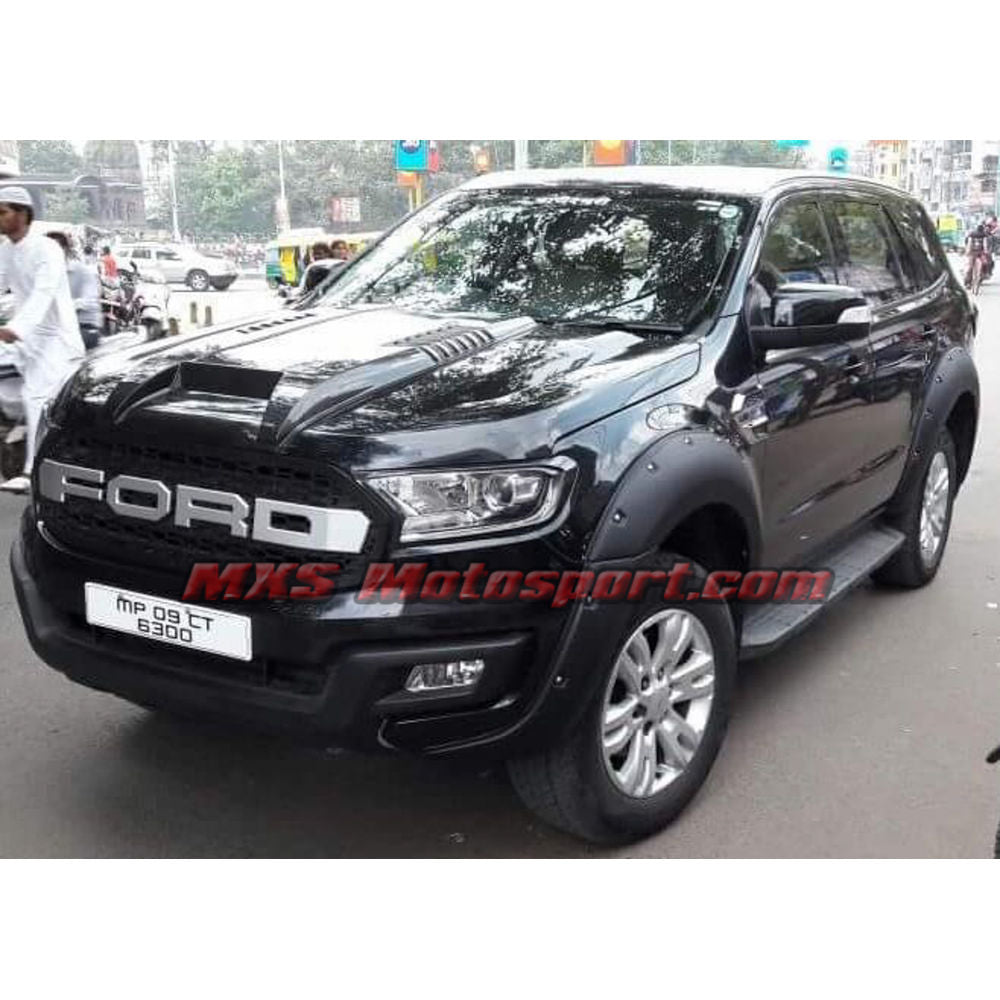 MXS2510 Carbon Bonnet Scoop Ford Endeavour Everest 2016-2017