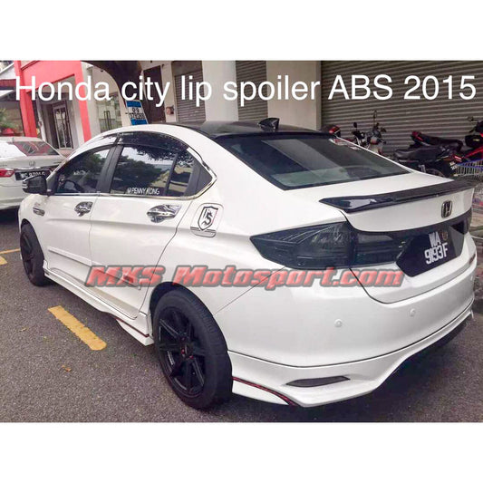 MXS2530 Lip Spoiler Honda City 2014+